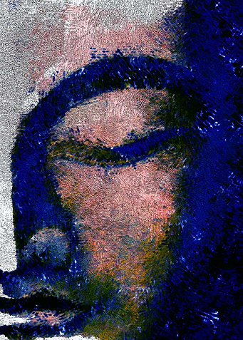 Photo of a buddha head sku