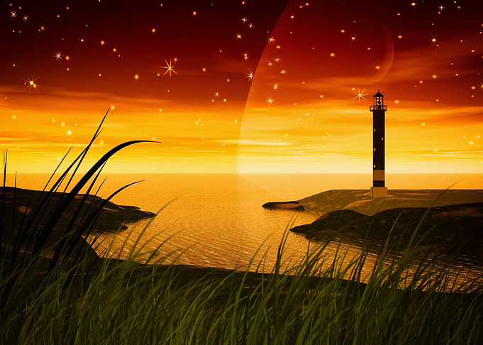 the lighthouse