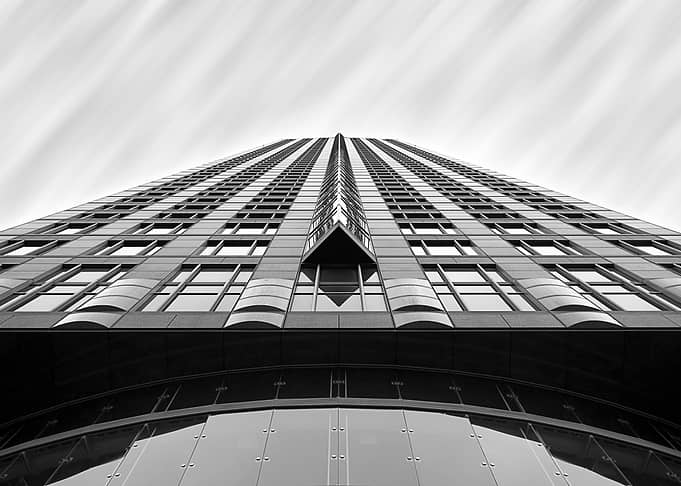 The famous 'Pencil' in Frankfurt
