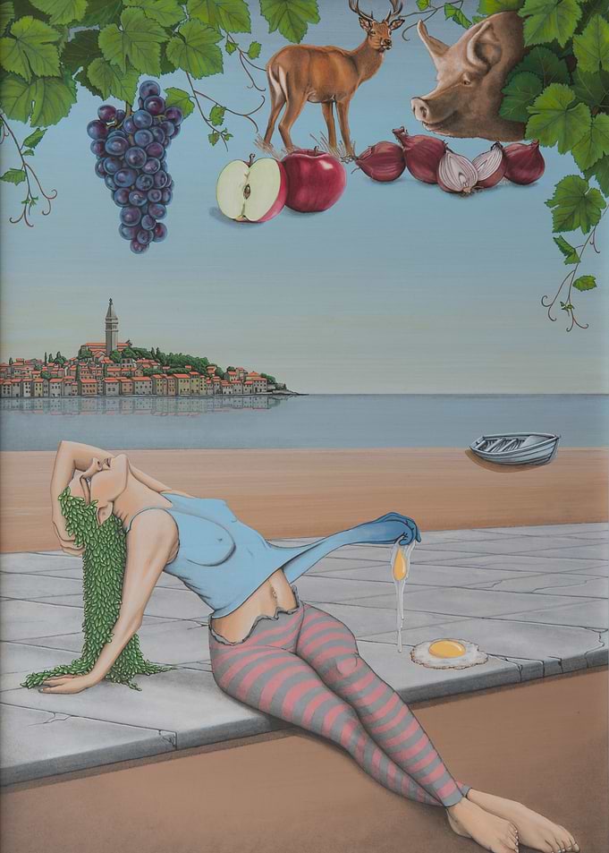 Title: “Baking in the sun”- 2012 In the series Mystery ...