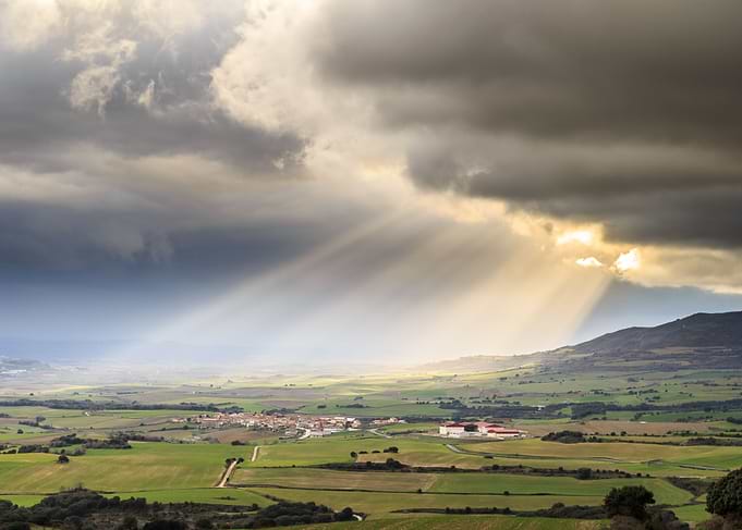 Goodbye to rays moments before the storm