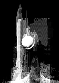 city - black-white