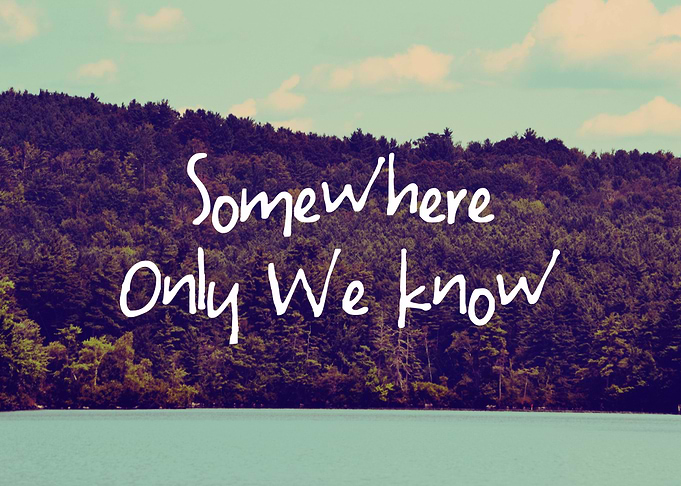 Somewhere