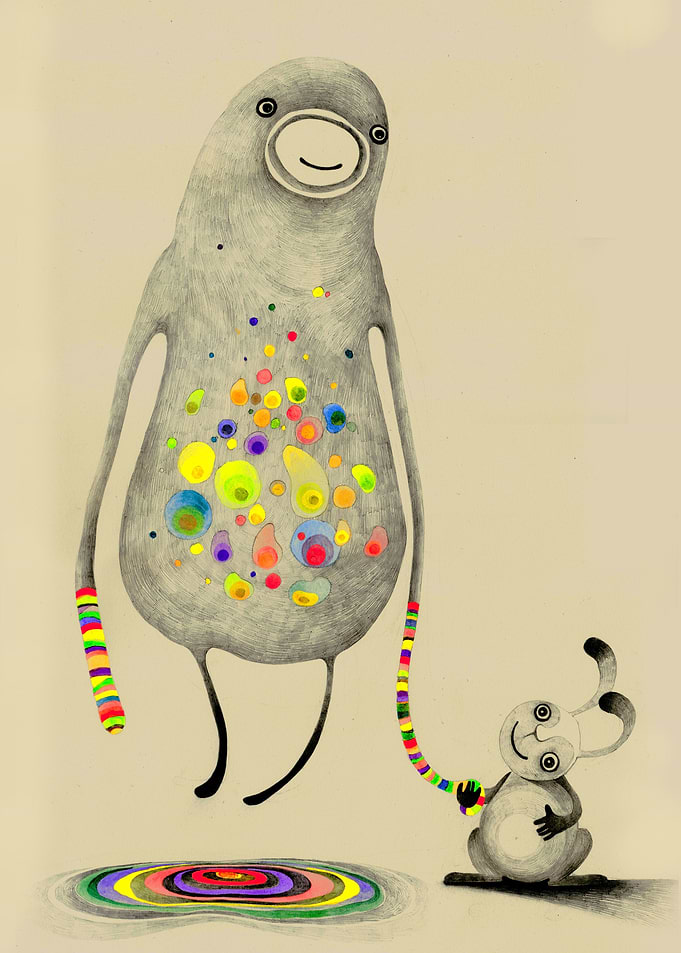 last year i created two characters: Color Ghost and the ...