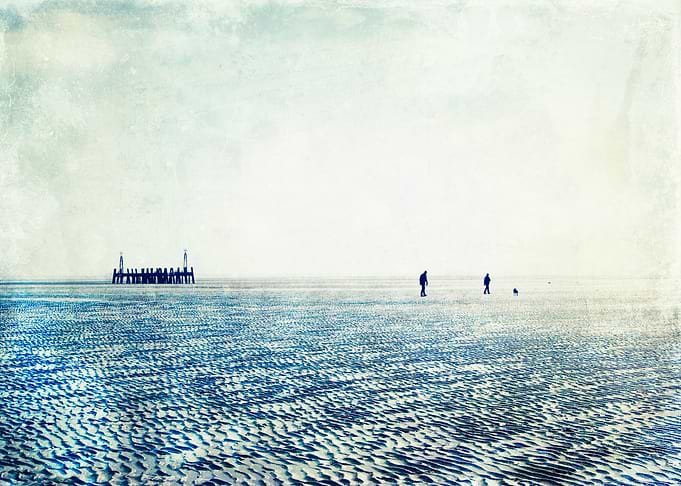 A beach walk