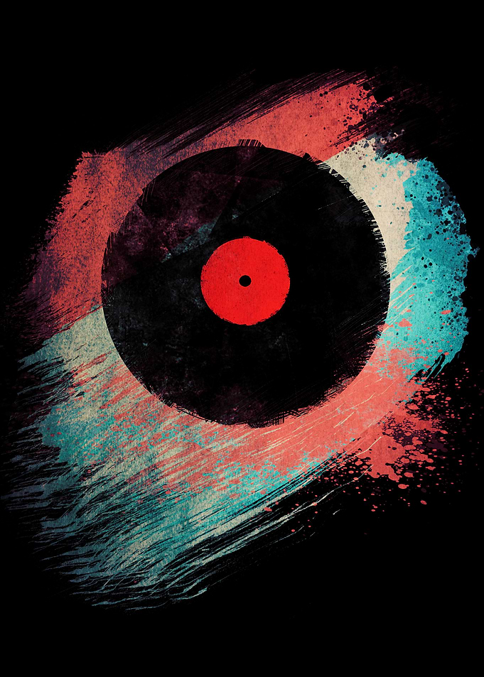Retro Vinyl Record - I hope you like it. =)
