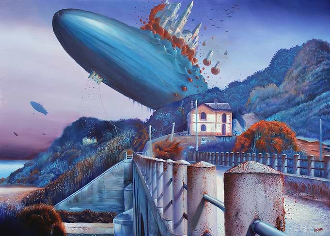 Alessandro Fantini - Cito, longe, tarde Oil on canvas, ...