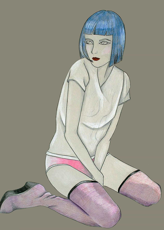 Fashion illustration made for an argentinian magazine