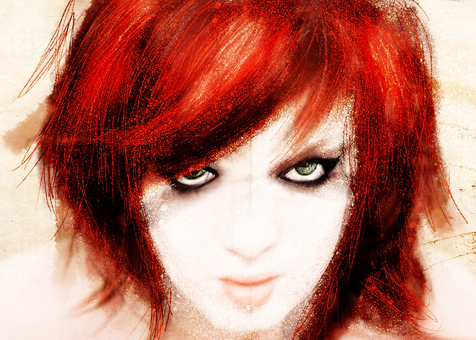 Digital Ilustration, Shirley Manson portrait.
