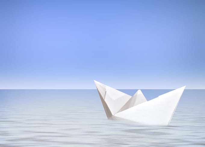 Little Boat on the great Sea CB