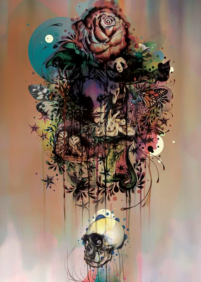 'Doom and Bloom'. Within this I tried to incorporate a ...