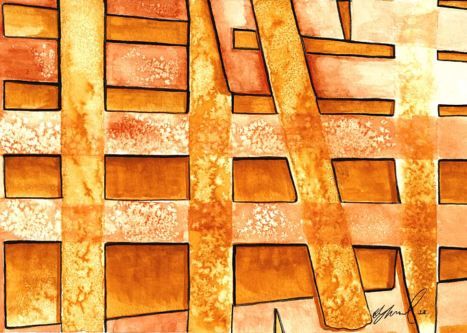 ahmaze is a watercolor painting on watercolor paper! I ...