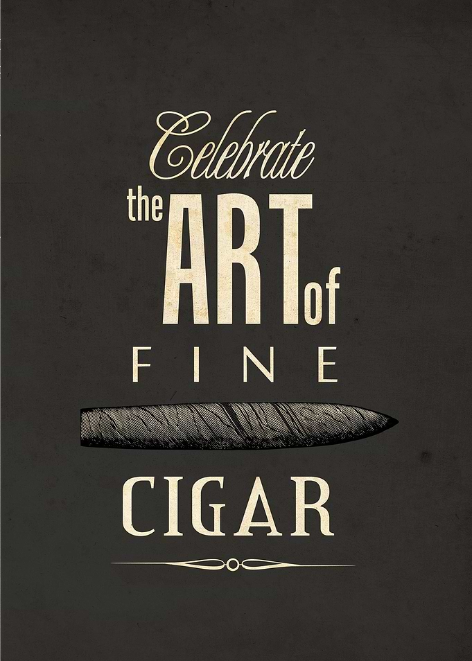 Do not smoke, savor :)