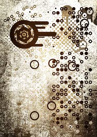 Cool Dotty Dots - Modern design, with vintage feeling, ...