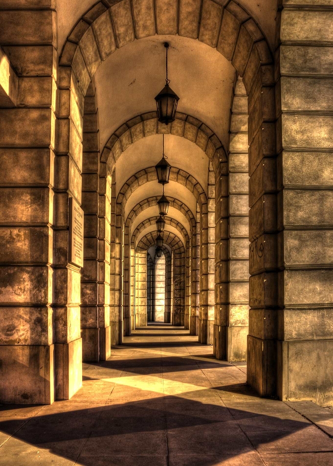 The endless tunnel.