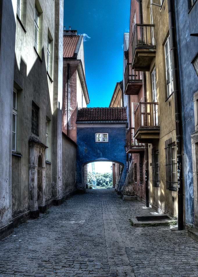 The lonely street.
