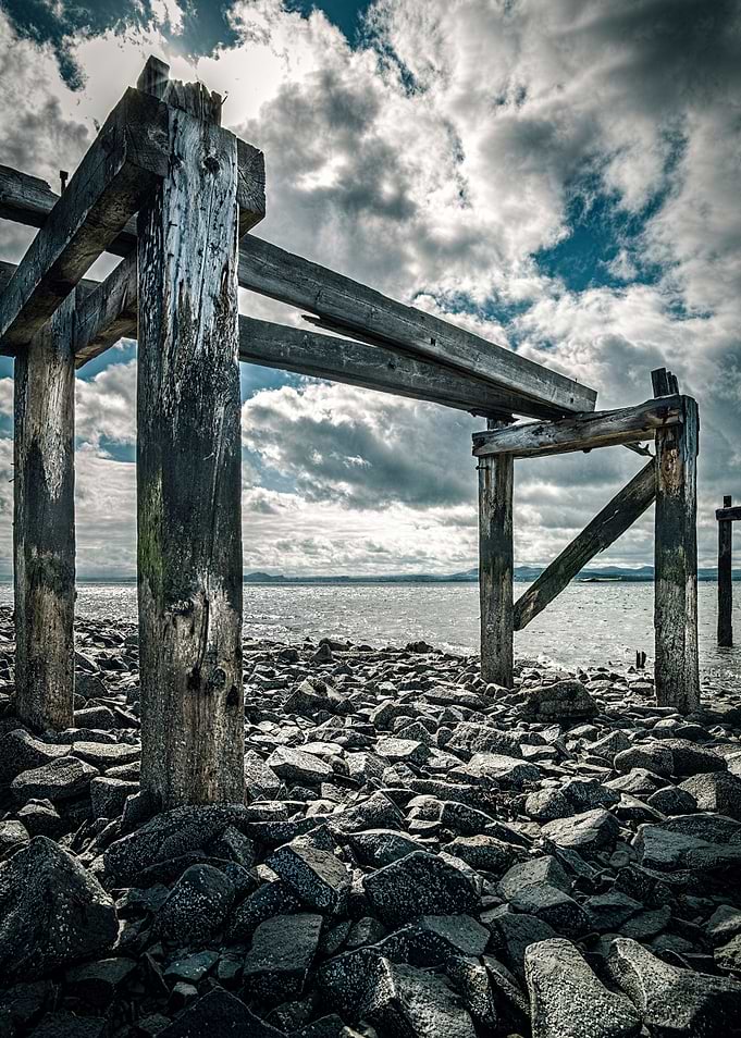 Unconventional Edinburgh sight from across the Firth of ...