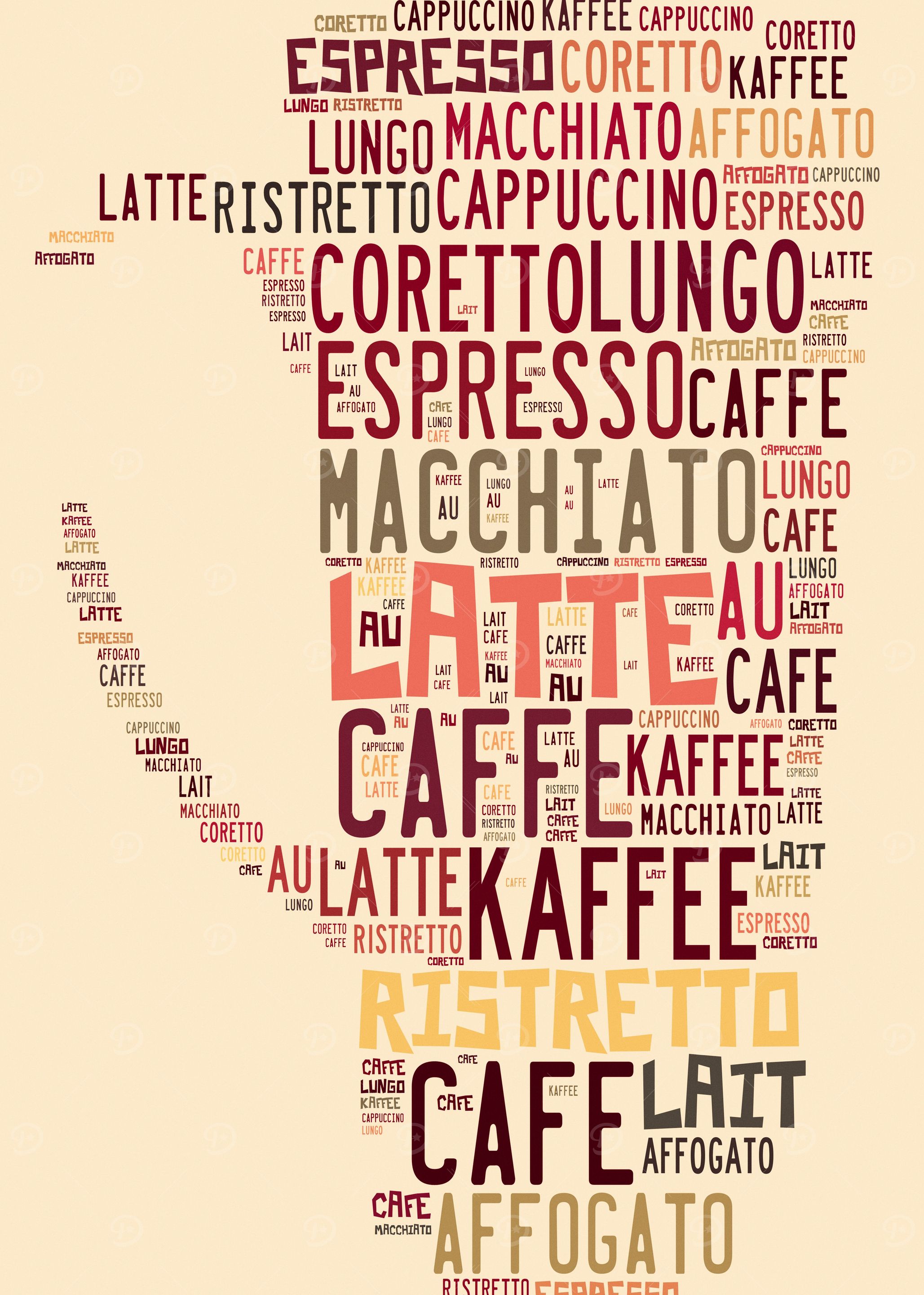 many types of coffee