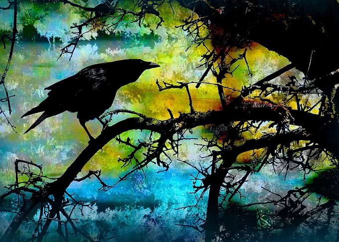 Creekside, with its ominous Crow silhouette, symbolizes ...