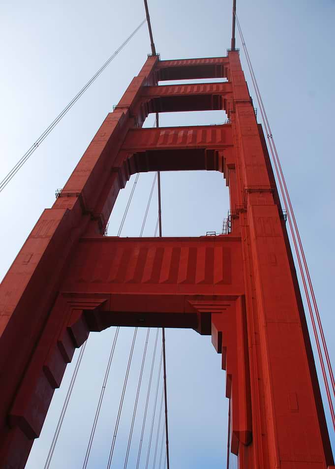 walking on the golden gate pov