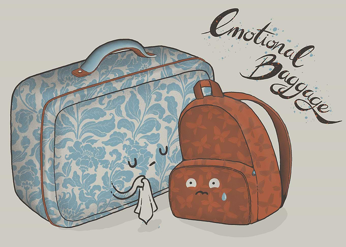 I hate goodbyes, I always get teary-eyed.