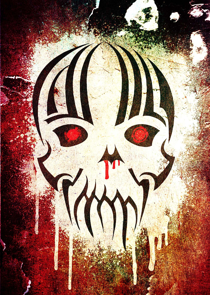 Bleeding Skull (suffering beyond death) - Modern Skull ...