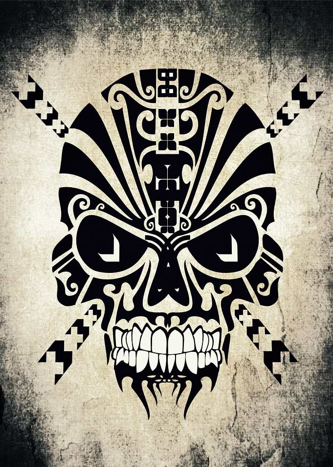 The Devil Inside - Skull Vector Design - I hope you li ...