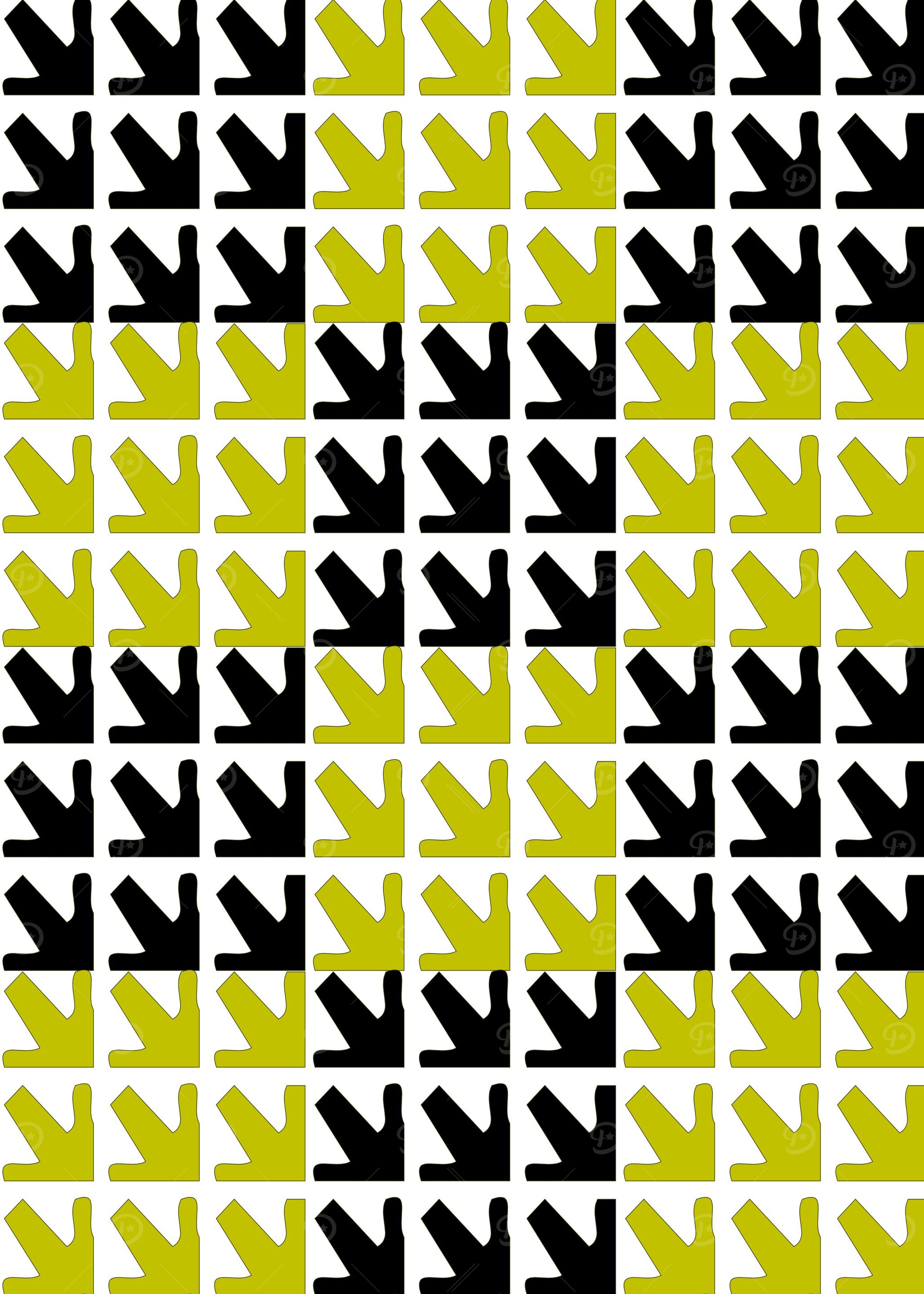Down arrows