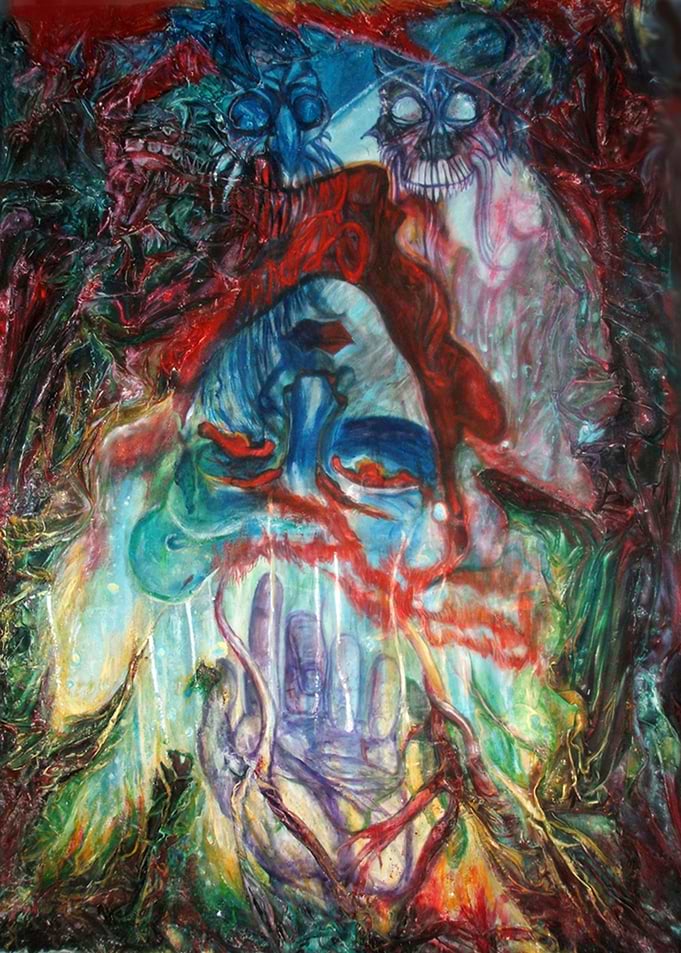 original painting,fantasy painting,oil on canvas painti ...