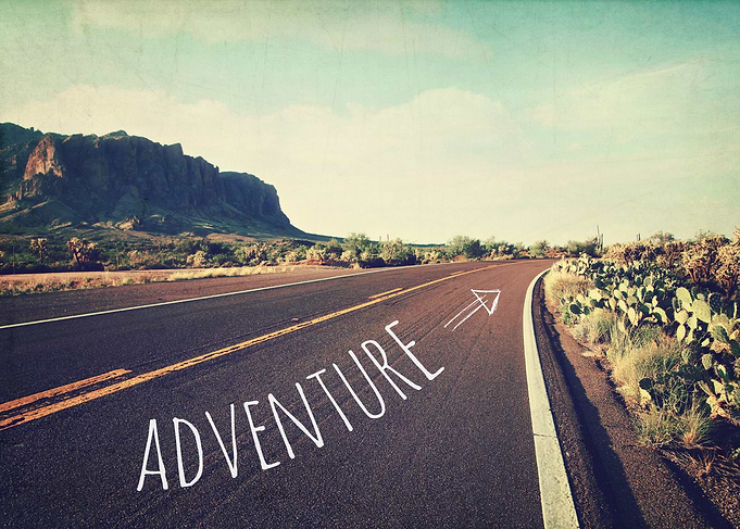 heading up to the Superstition mountains in Arizona