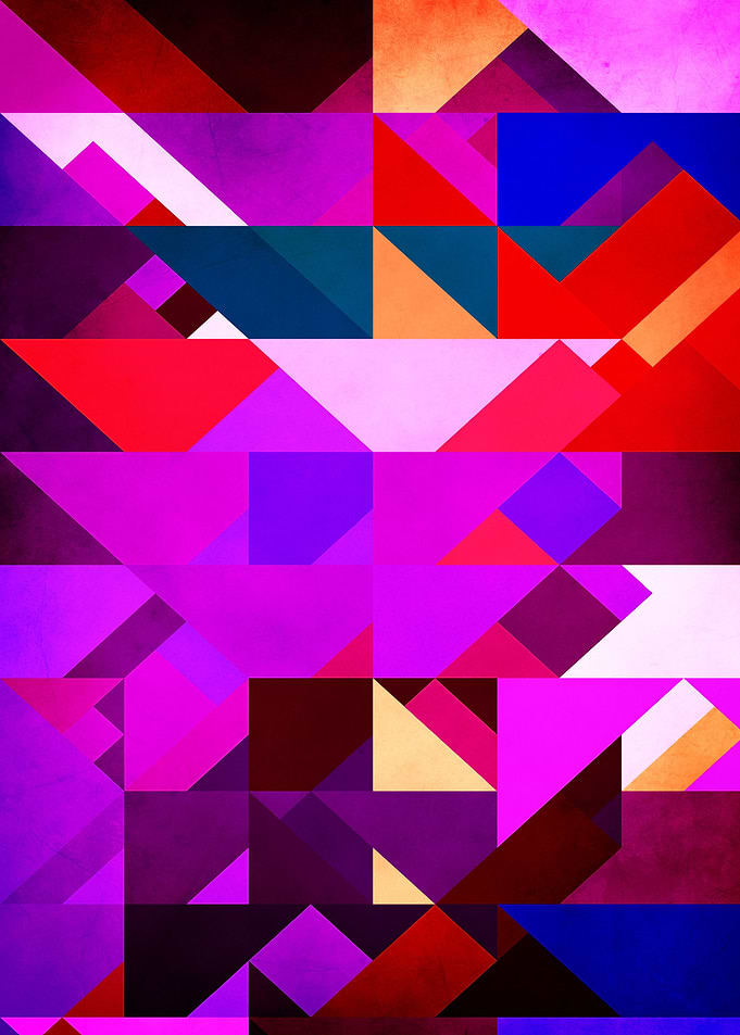 Triangle Violet and Texture