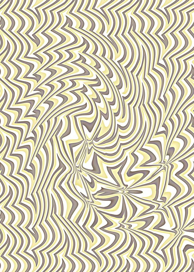 zigzag pastel pattern with spiral