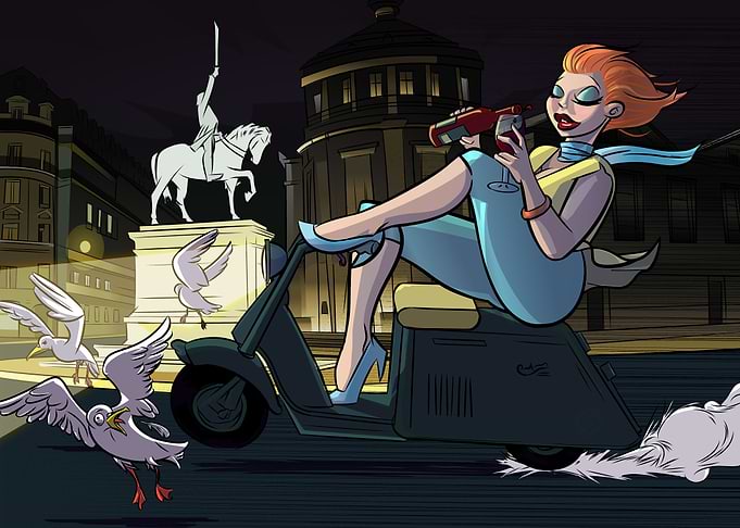 An illustration that captures my feelings towards the c ...