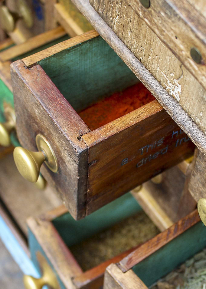 Herb drawers