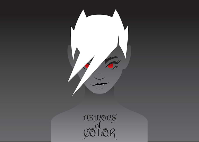 Demons of color: Black. Black Is it the color or not i ...