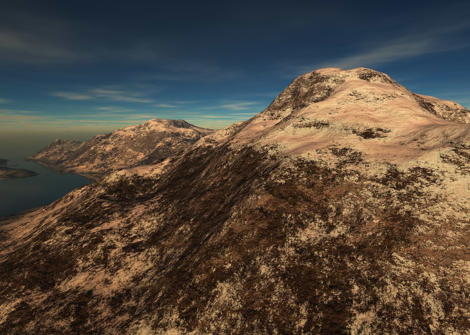 Mountain Eclipse