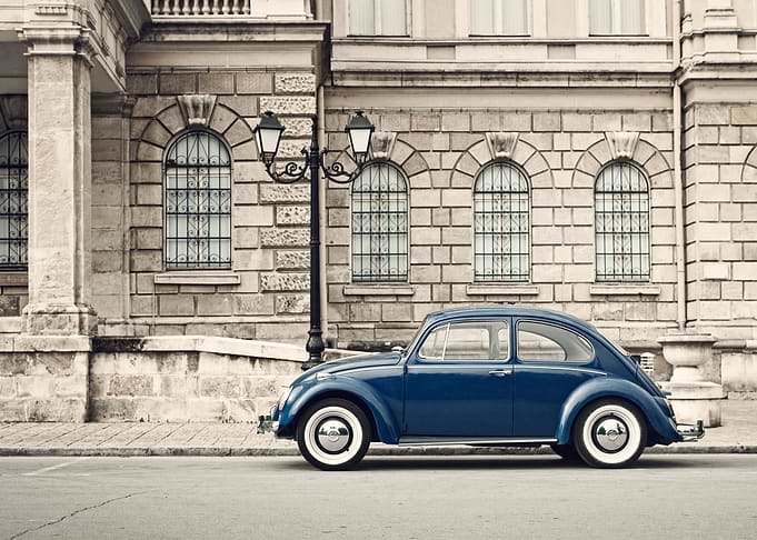 retro VW Beetle