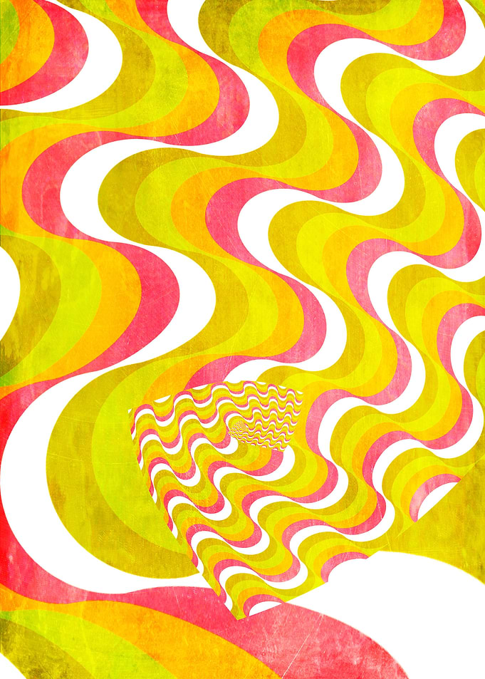 swirl and wave digital art
