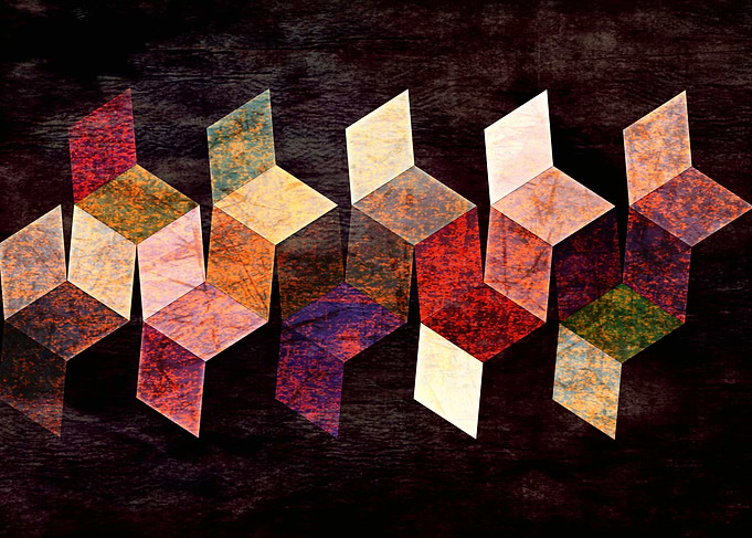 Series - abstract forms four