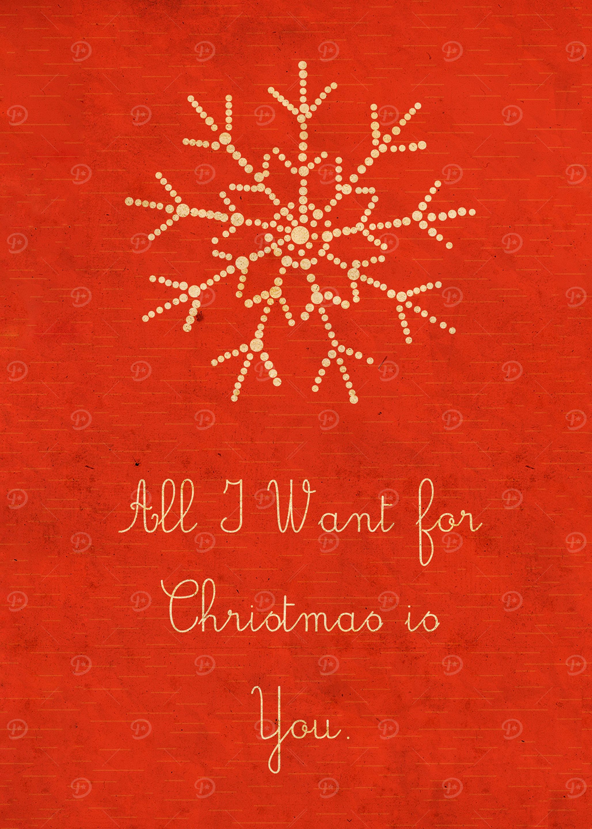 All I Want For Christmas is You