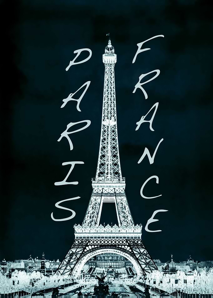 The Eiffel Tower, is an iron lattice tower located on t ...