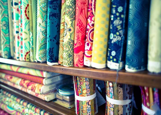 From a tiny quilt shop in a mountain town