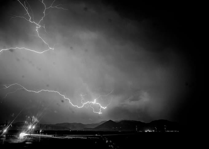 I captured this photo from inside my car as it was rain ...
