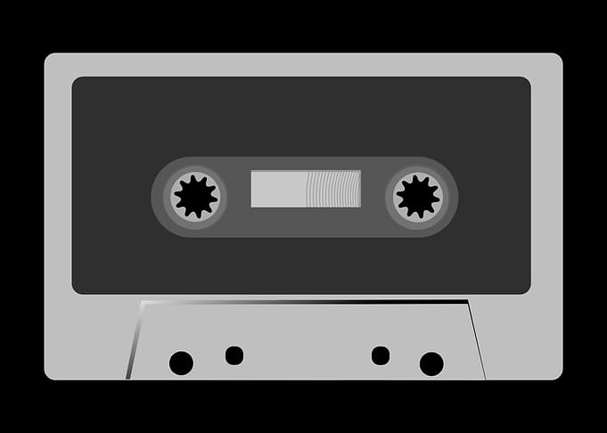 Retro Vintage Cassette Tape - Metal Poster... I hope y ...