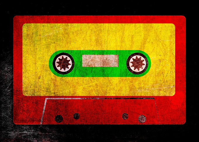 Grunge Reggae Cassette Tape - Grunge textures to enhanc ...