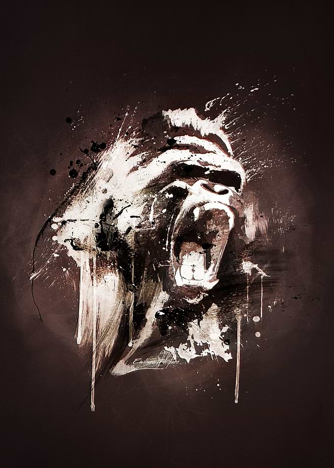 digital oil painting...
