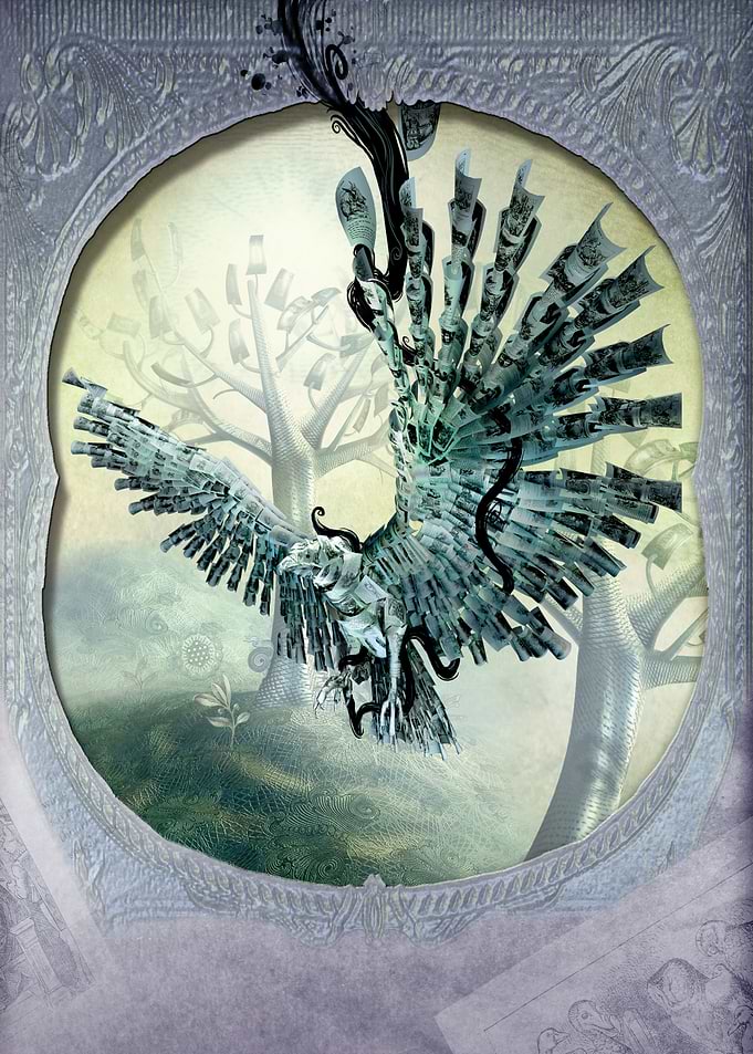 Monstrous Crow ~ An imagining of the Monstrous Crow fro ...