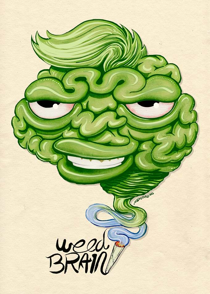 Weed brain
