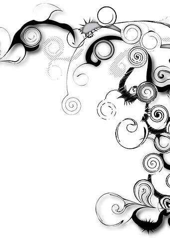 Black And White Swirls And Twirls ~ Black and white swi ...