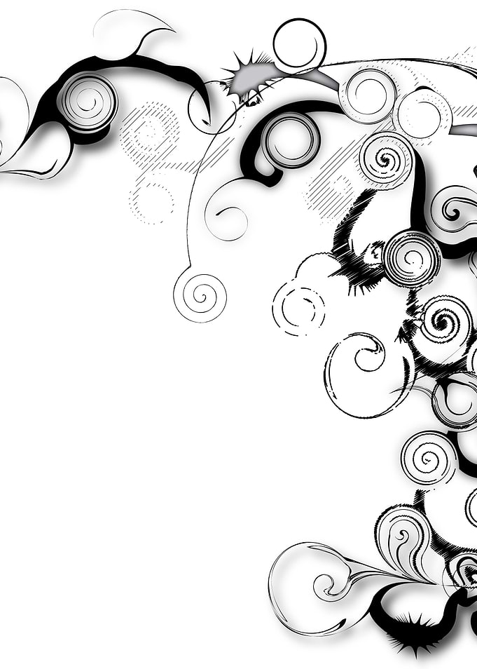 Black And White Swirls And Twirls ~ Black and white swi ...